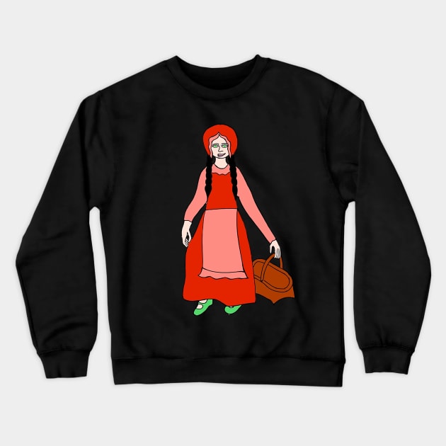 Empowered Woman - I love a local market. Crewneck Sweatshirt by drawkwardly